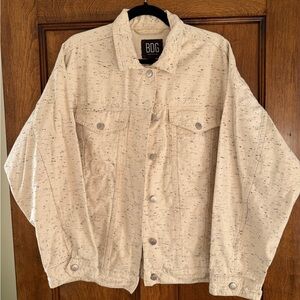 BDG Speckled Tan Women’s Jacket - Size Lg